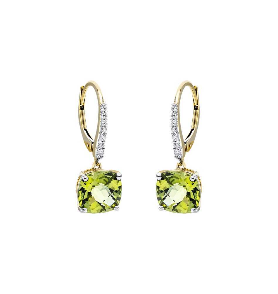 Brogle Classic peridot earrings Brogle Classic peridot earrings
