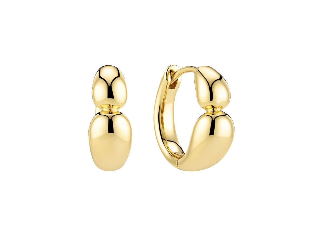 18 Karat vergoldetes Silber