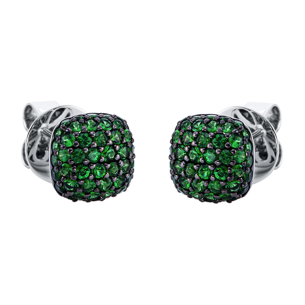 Brogle Selection Felicity stud earrings with tsavorites