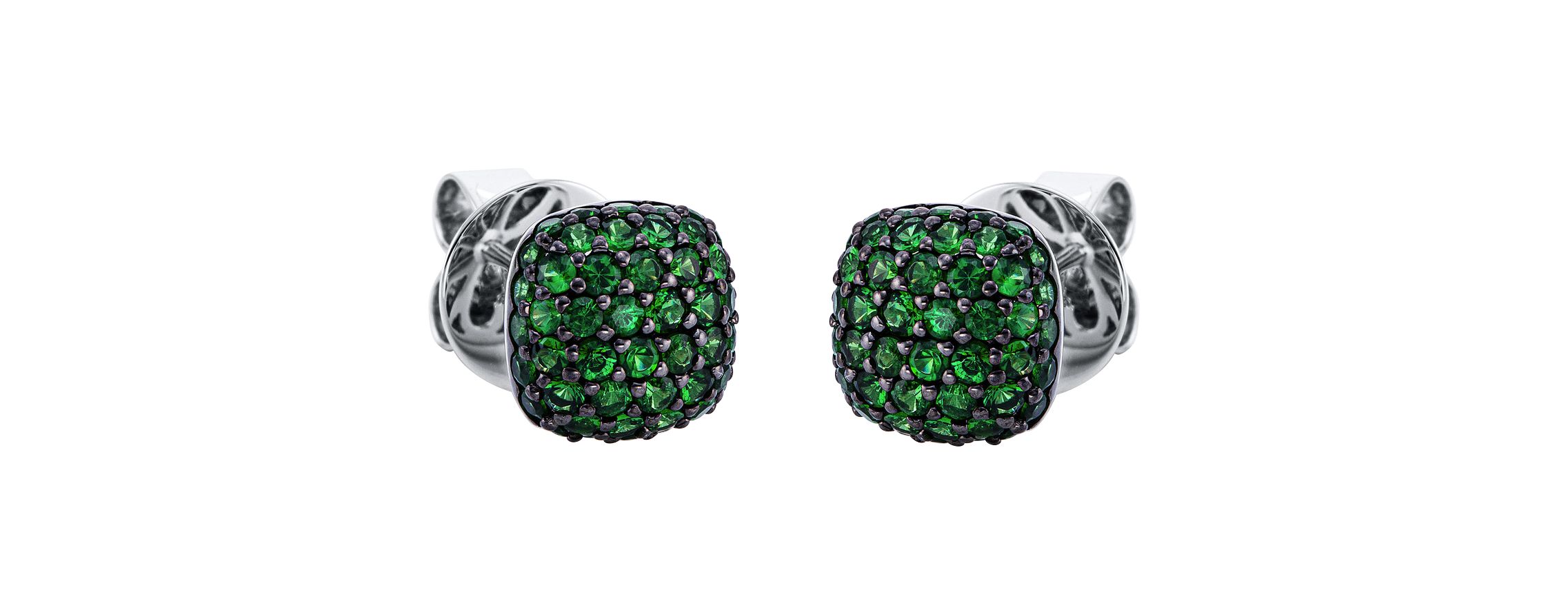 Brogle Classic tsavorite stud earrings Brogle Classic tsavorite stud earrings