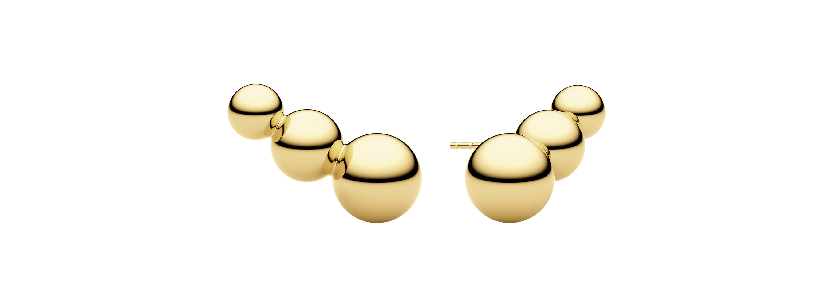 18 carat gold plated silver