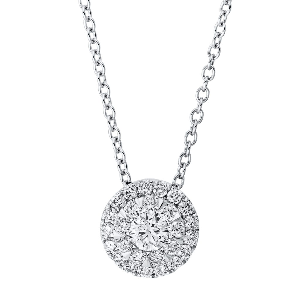Brogle Classic necklace with diamond pendant Brogle Classic necklace with diamond pendant