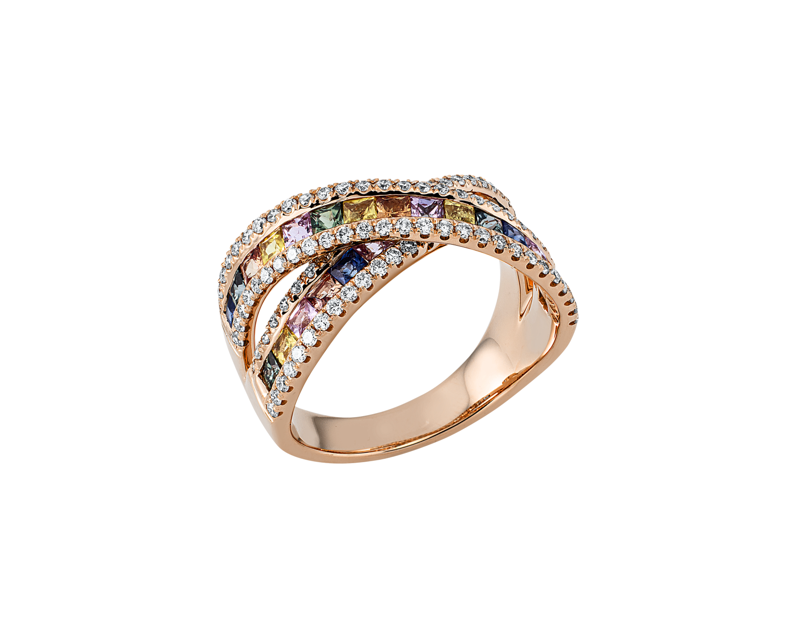 Brogle Classic Sapphire Ring Rainbow Brogle Classic Sapphire Ring Rainbow