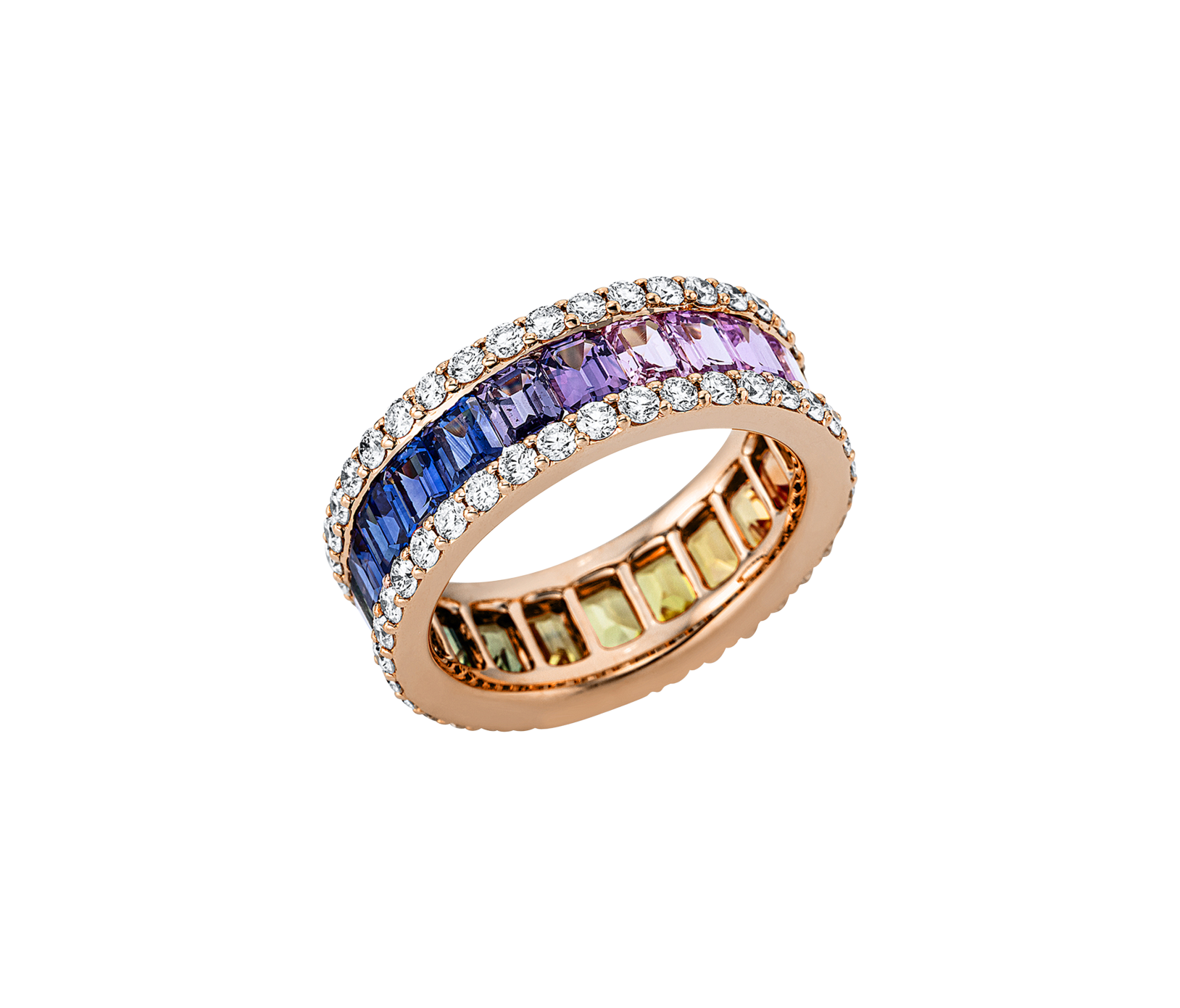 Brogle Selection sapphire ring Rainbow Brogle Selection sapphire ring Rainbow