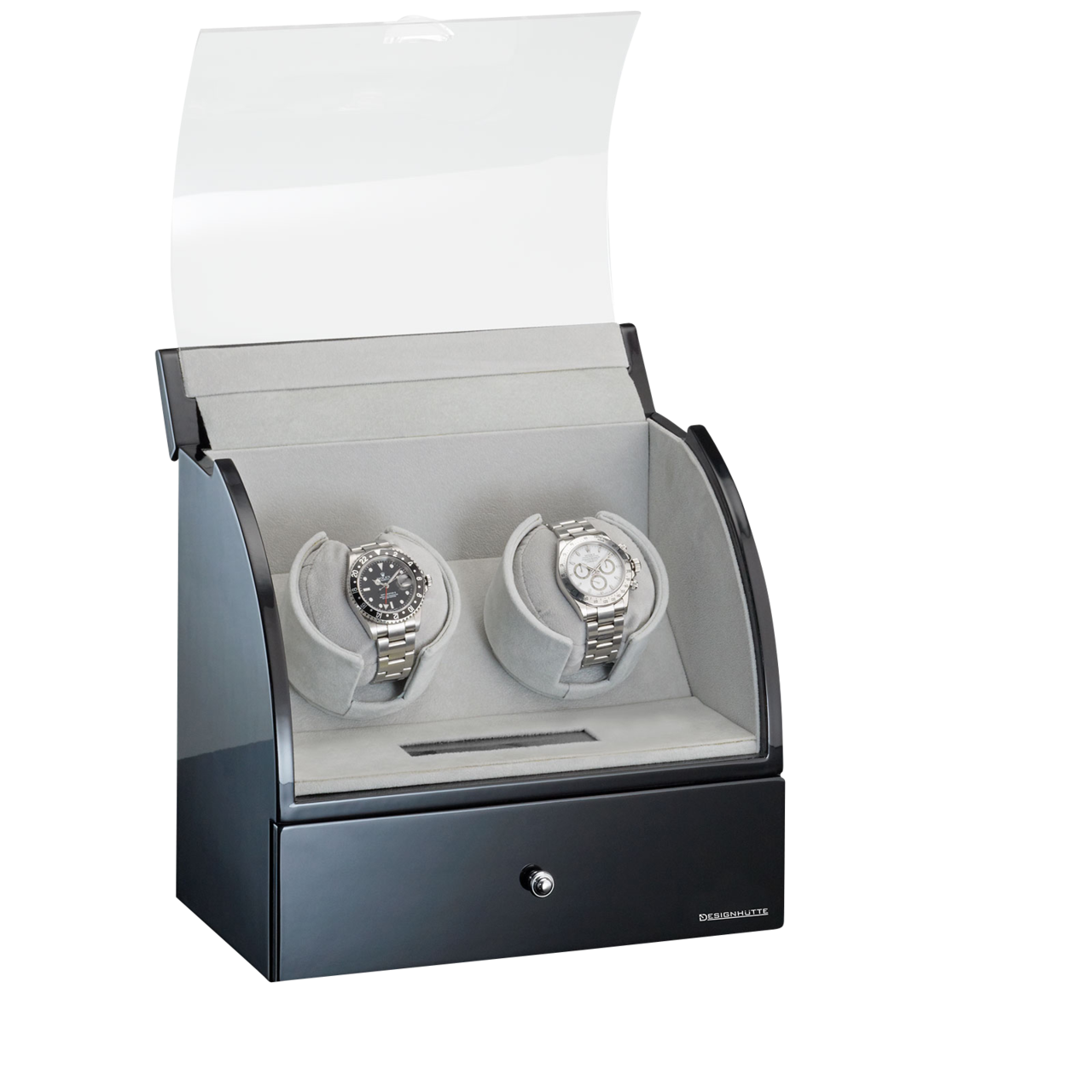 Designhütte Watch winder Basel 2 LCD Designhütte Watch winder Basel 2 LCD