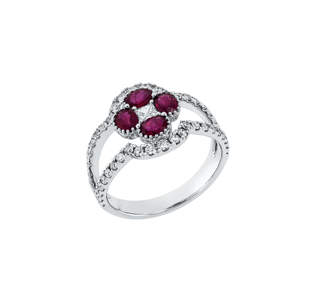 Brogle Classic ruby ring