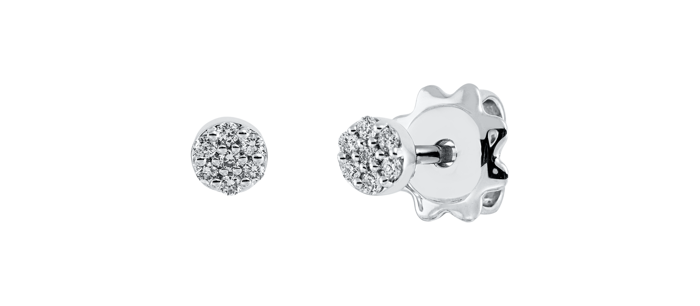 Brogle Classic diamond stud earrings