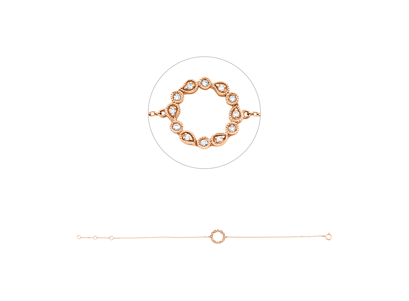 Brogle Classic diamond bracelet