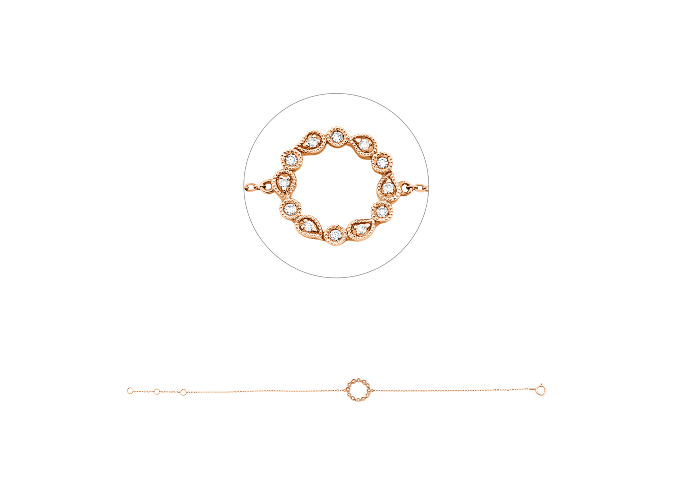 Brogle Classic diamond bracelet