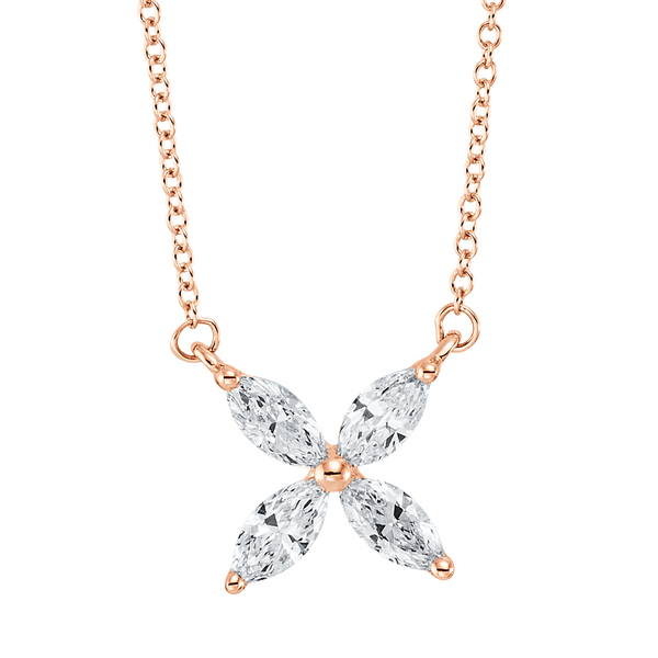 Brogle Classic necklace with diamond pendant Brogle Classic necklace with diamond pendant