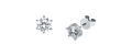 Brogle solitaire stud earrings Marie from 1.4 carat Brogle solitaire stud earrings Marie from 1.4 carat