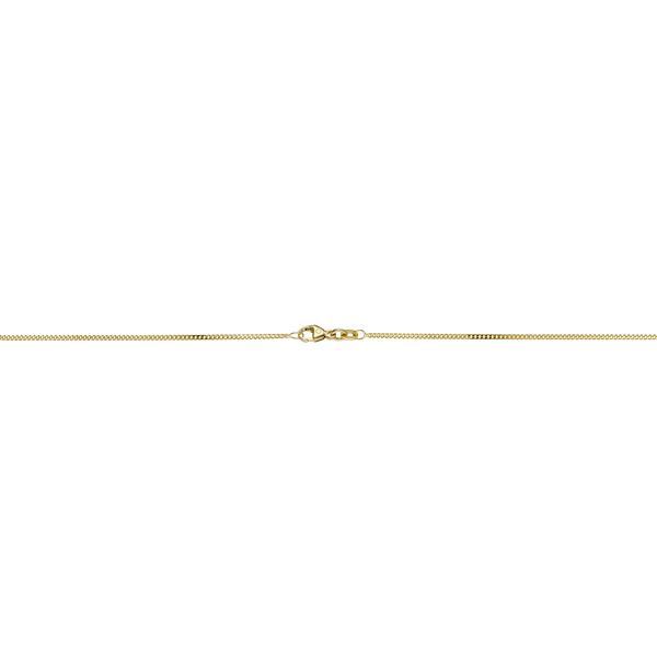 Brogle Classic curb chain 2-sided diamond-coated 1mm Brogle Classic curb chain 2-sided diamond-coated 1mm