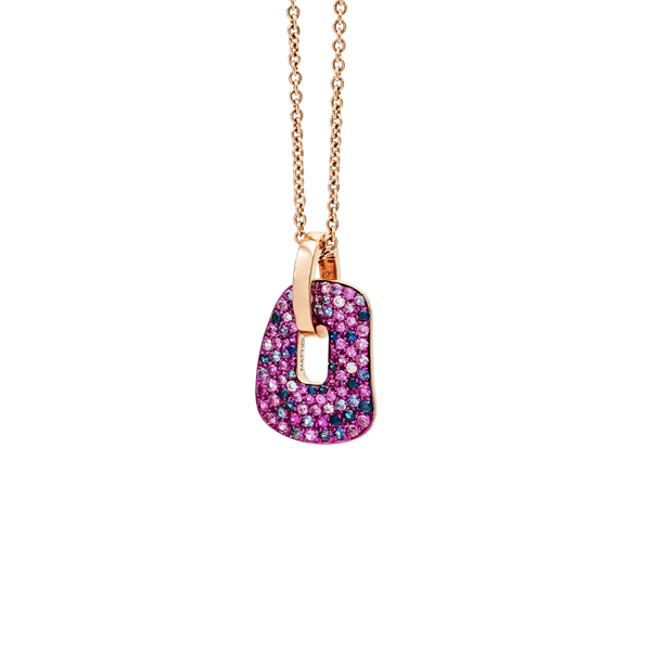 Mattioli Puzzle Unica necklace with pendant, small Mattioli Puzzle Unica necklace with pendant, small