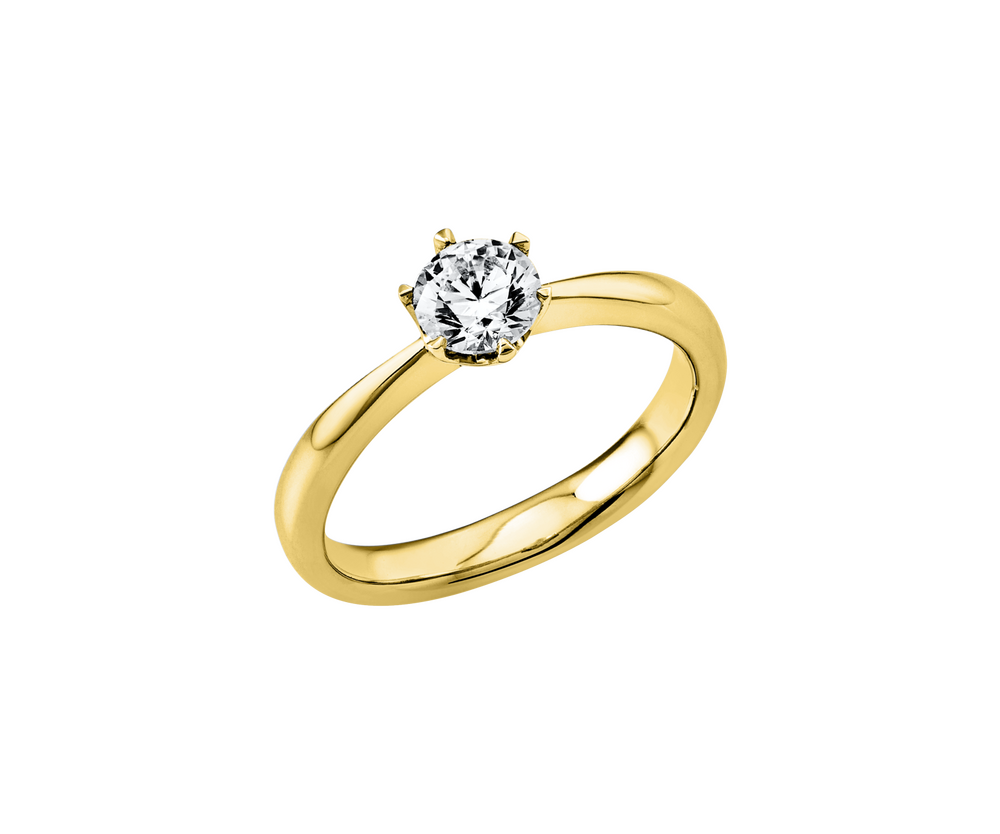 Brogle Selection Marie solitaire ring up to 0.5 carat