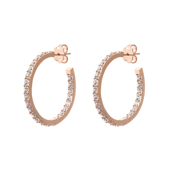 Bronzallure Altissima hoop earrings