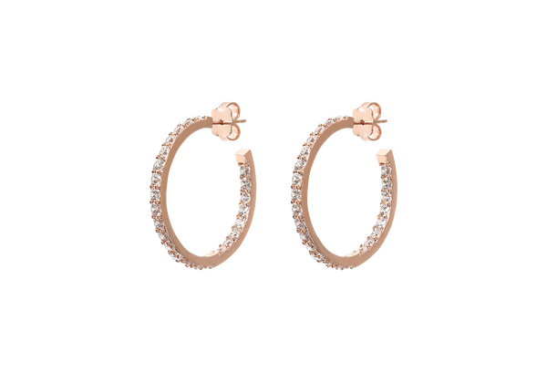 Bronzallure Altissima hoop earrings Bronzallure Altissima hoop earrings