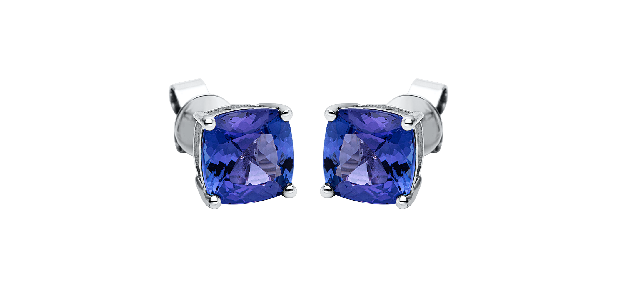 Brogle Classic tanzanite ear studs Brogle Classic tanzanite ear studs