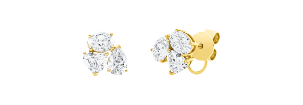 Brogle Selection diamond stud earrings Brogle Selection diamond stud earrings