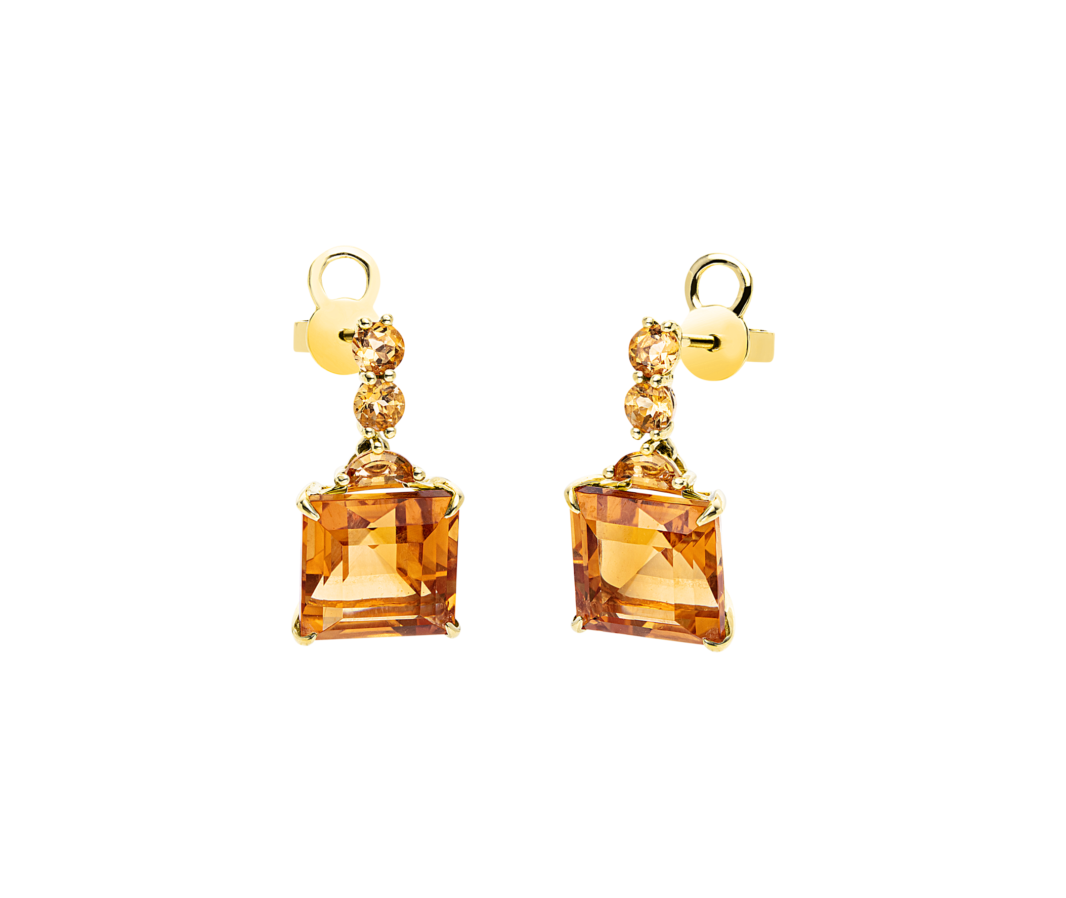 Brogle Classic Citrinohrstecker Brogle Classic Citrinohrstecker