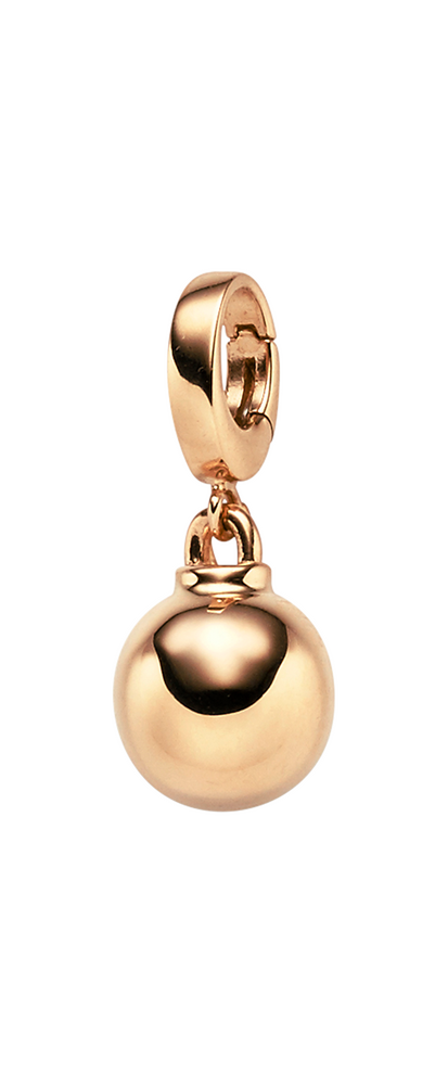 Brogle Classic Kugeleinhänger aus Gold 10mm Brogle Classic Kugeleinhänger aus Gold 10mm