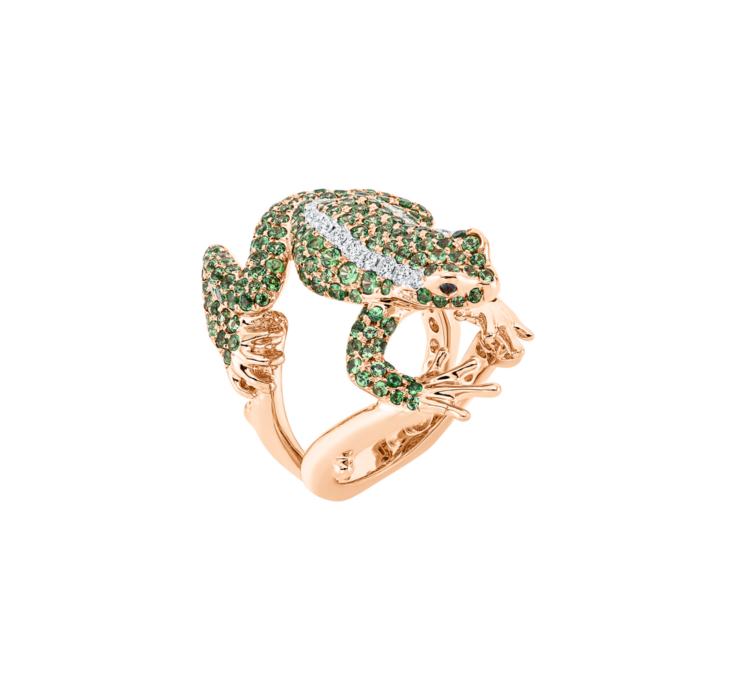 Brogle Selection Bicolor Tsavoritring