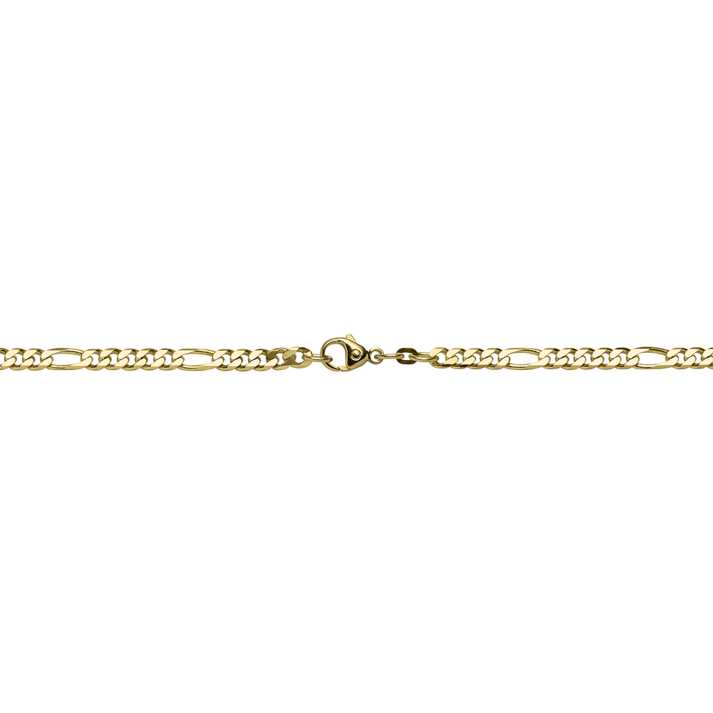 Brogle Classic Figaroarmband diamantiert 4,5mm Brogle Classic Figaroarmband diamantiert 4,5mm