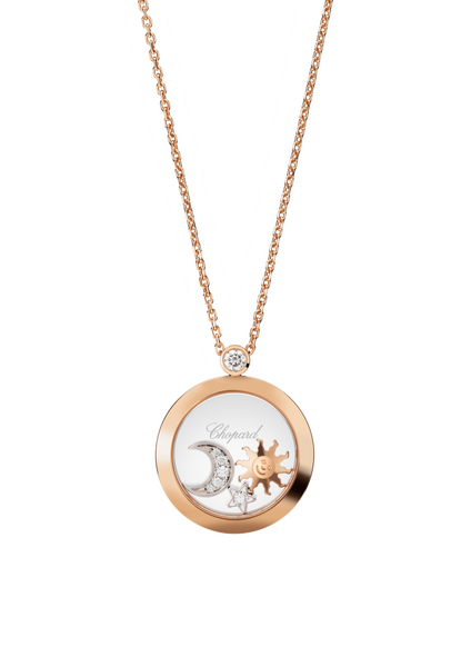 Chopard Sun, Moon and Stars Necklace with Pendant