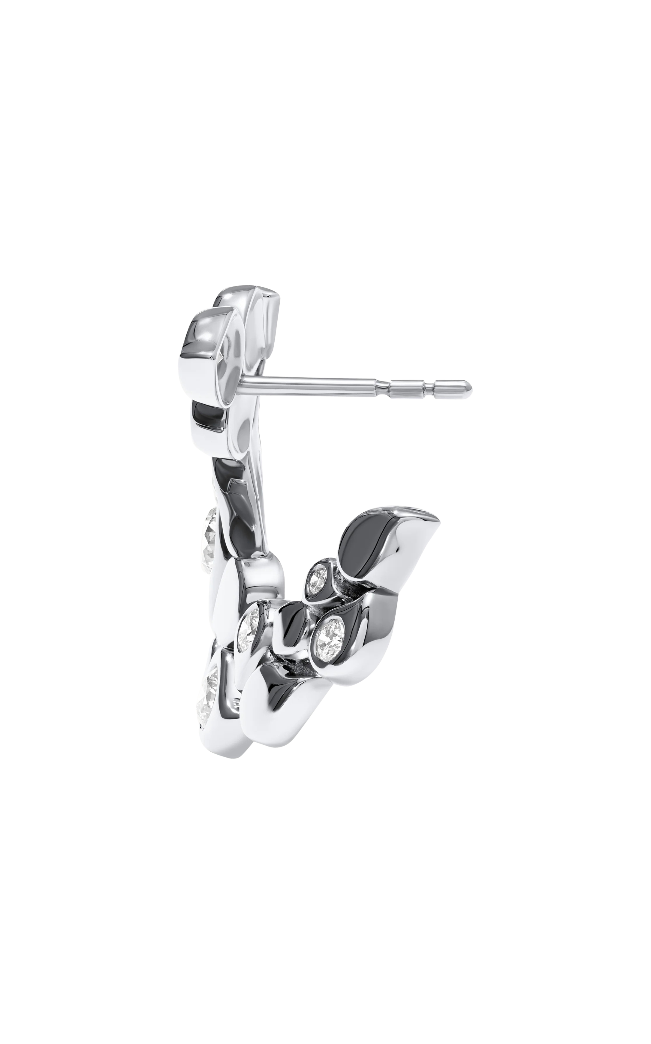 Tamara Comolli Snowflakes Hoop Classic earrings Tamara Comolli Snowflakes Hoop Classic earrings