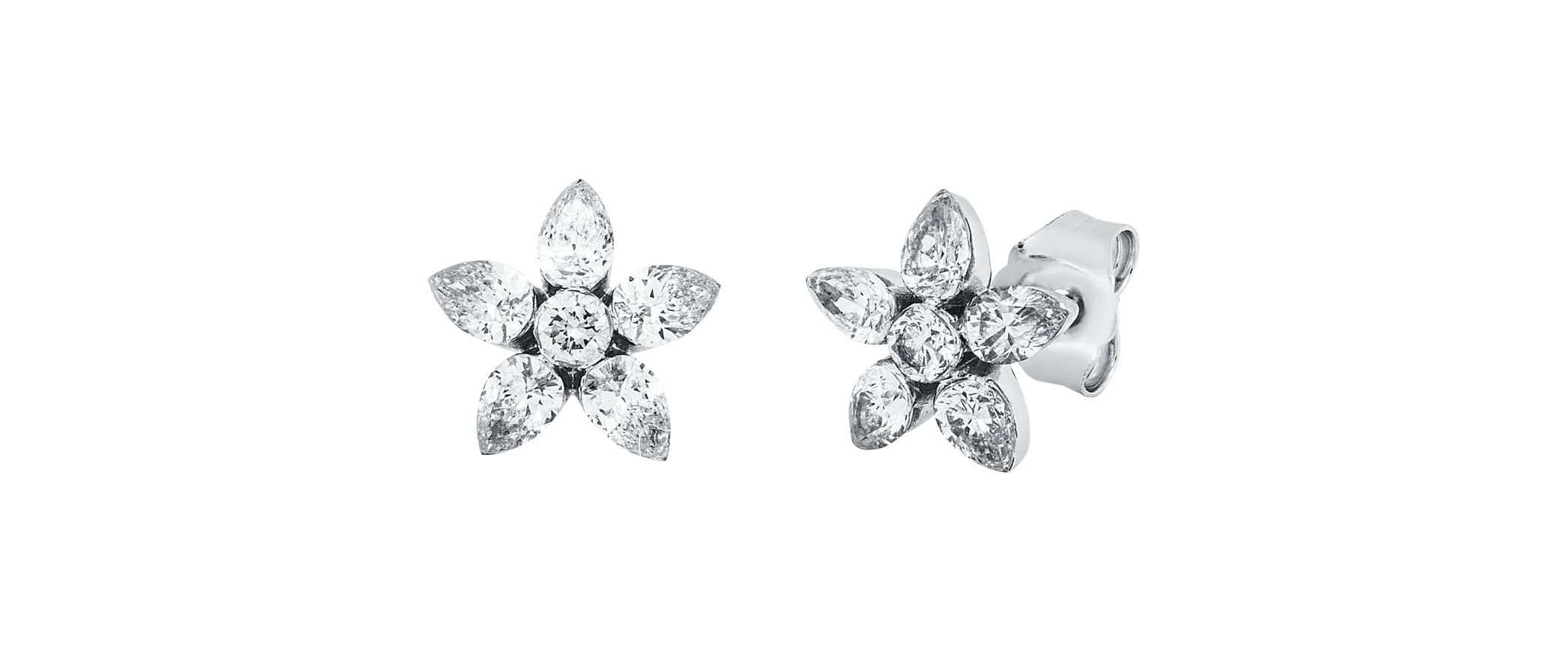 Brogle Classic diamond stud earrings