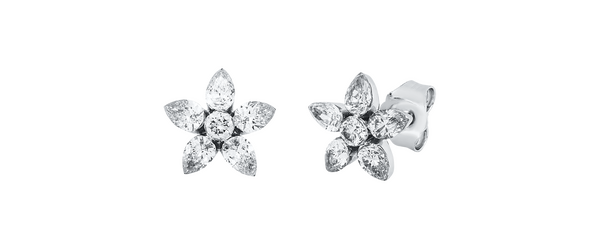 Brogle Classic diamond stud earrings