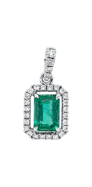 Brogle Selection emerald pendant