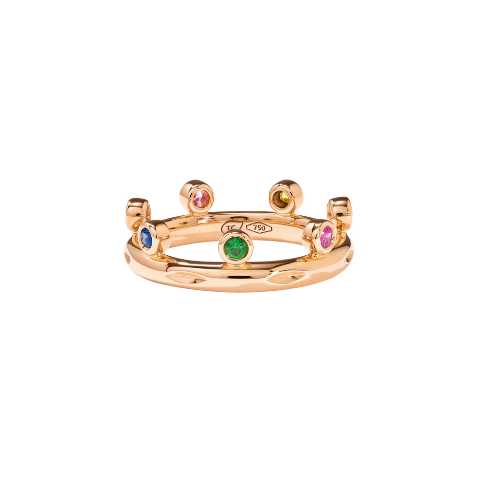 Tamara Comolli Gypsy Crown Brilliant Cut Candy Ring