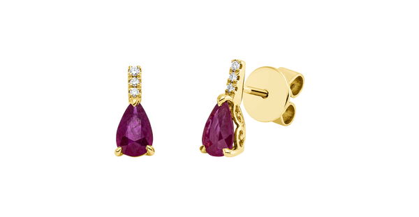 Brogle Classic Rubinohrstecker Brogle Classic Rubinohrstecker