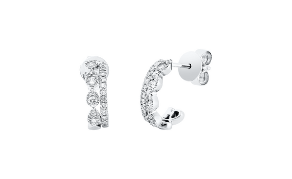 Brogle Classic diamond stud earrings Brogle Classic diamond stud earrings
