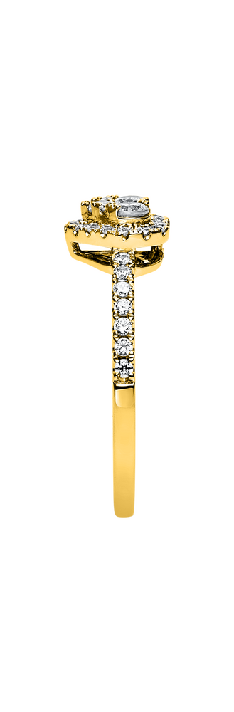 Brogle Classic diamond heart ring Brogle Classic diamond heart ring