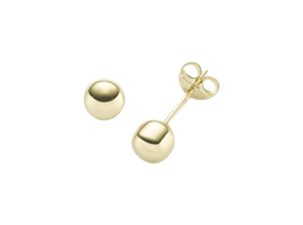 Brogle Classic gold stud earrings Brogle Classic gold stud earrings