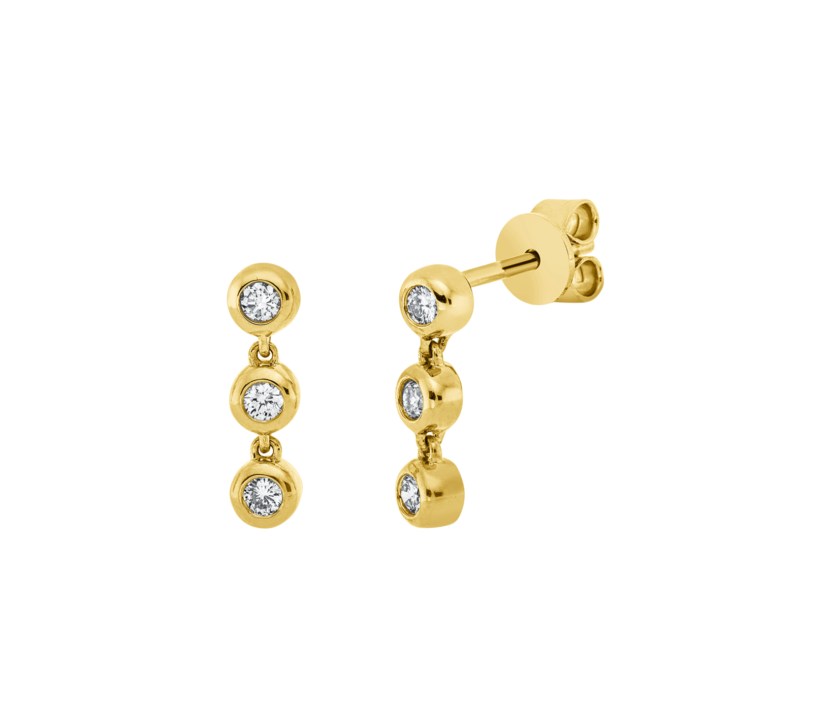 Brogle Classic Diamantohrhänger