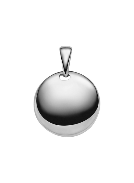 Brogle Classic engraved pendant "Round" in gold Brogle Classic engraved pendant "Round" in gold