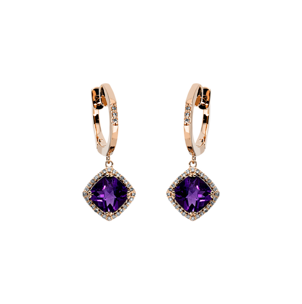 Brogle Classic Amethystohrhänger BFS-2L656R8