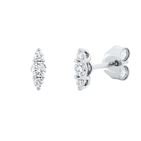 Brogle Selection Casual diamond stud earrings