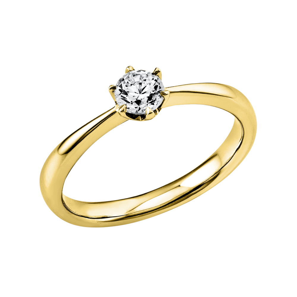 Brogle Selection Marie solitaire ring up to 0.5 carat