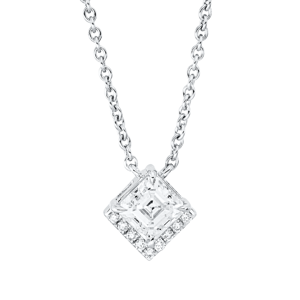 Brogle Classic necklace with diamond pendant Brogle Classic necklace with diamond pendant