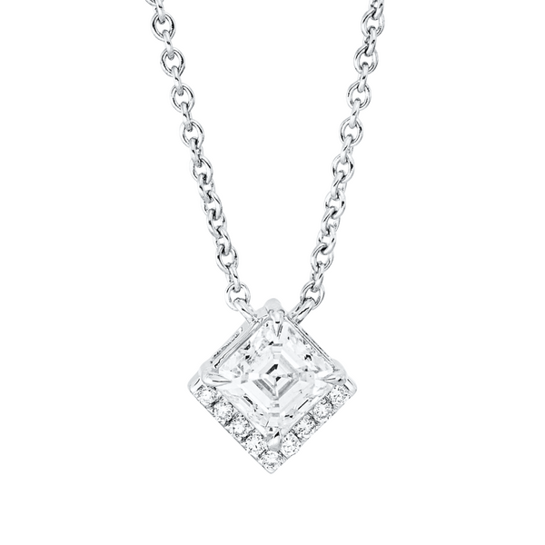 Brogle Classic necklace with diamond pendant Brogle Classic necklace with diamond pendant