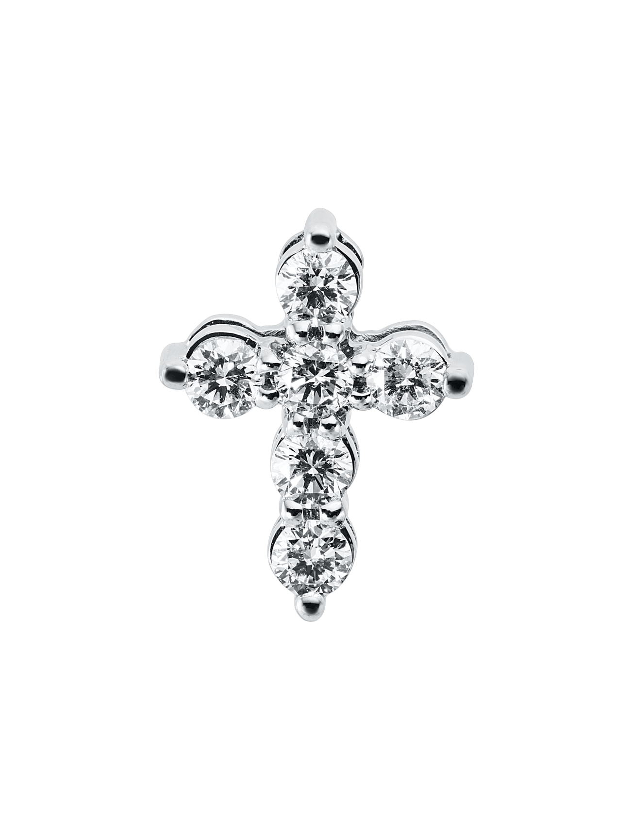 Brogle Classic cross pendant with diamonds Brogle Classic cross pendant with diamonds