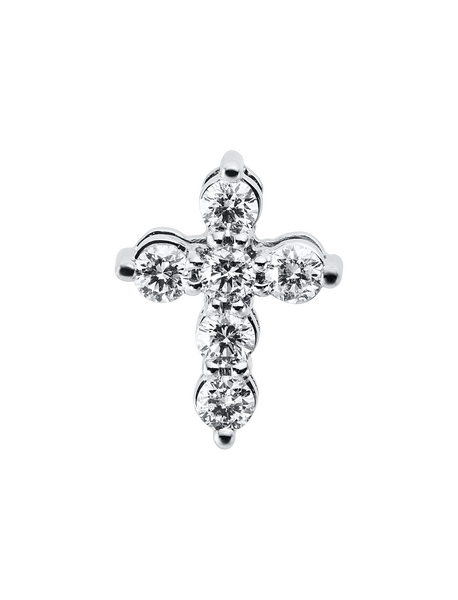 Brogle Classic cross pendant with diamonds Brogle Classic cross pendant with diamonds