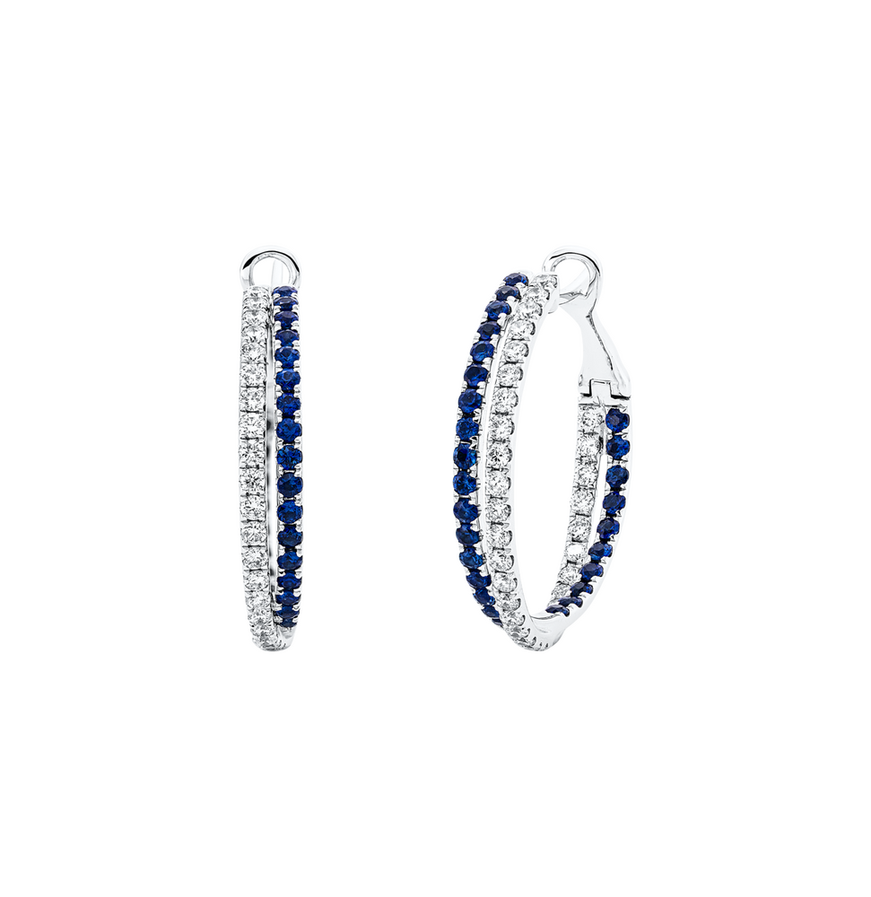 Brogle Selection Saphircreolen