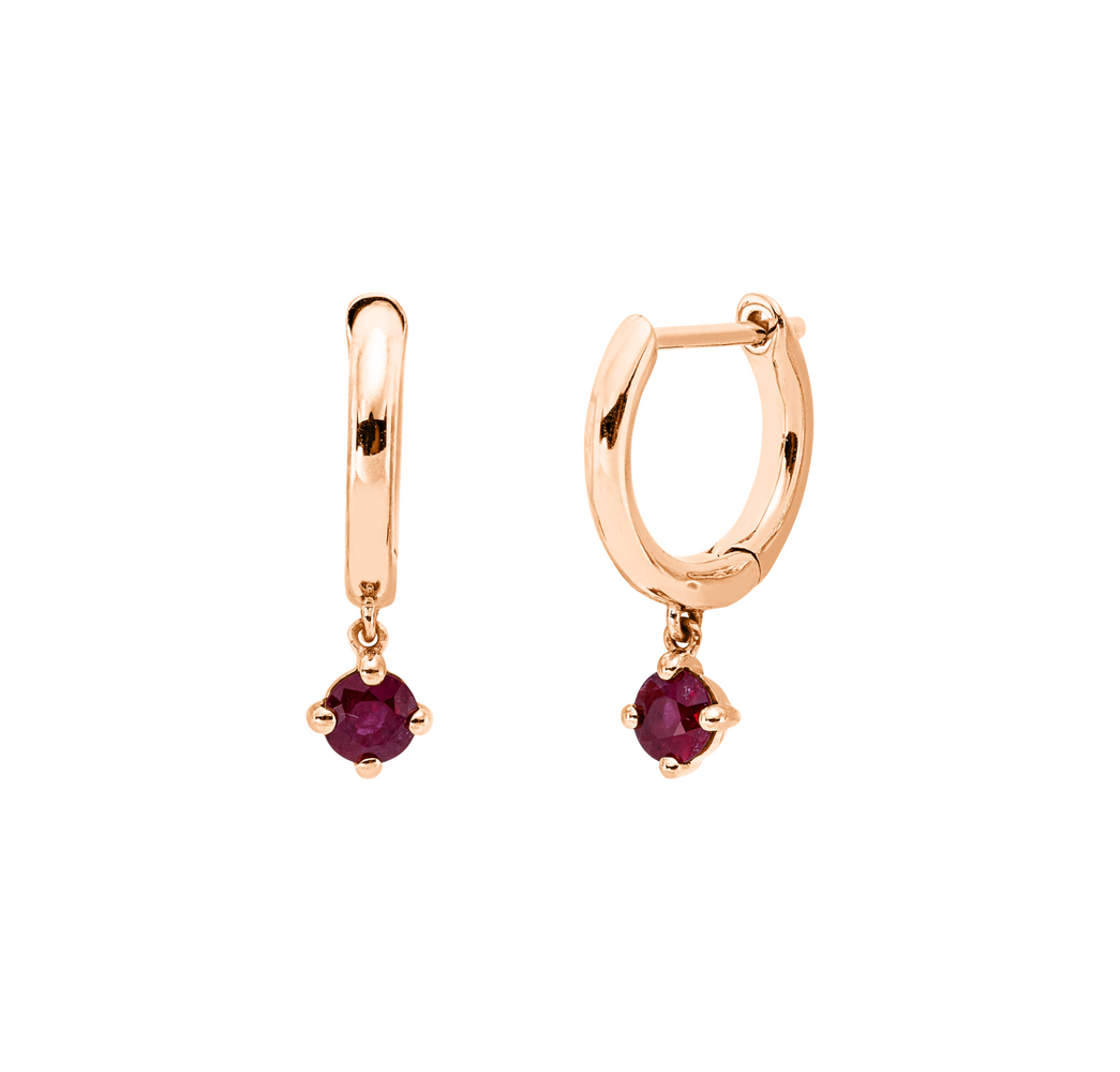 Brogle Classic ruby earrings Brogle Classic ruby earrings
