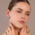 Bronzallure Altissima hoop earrings
