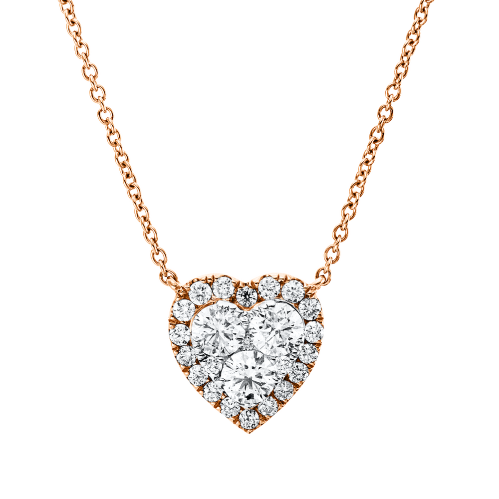 Brogle Selection Kette mit Diamantherz