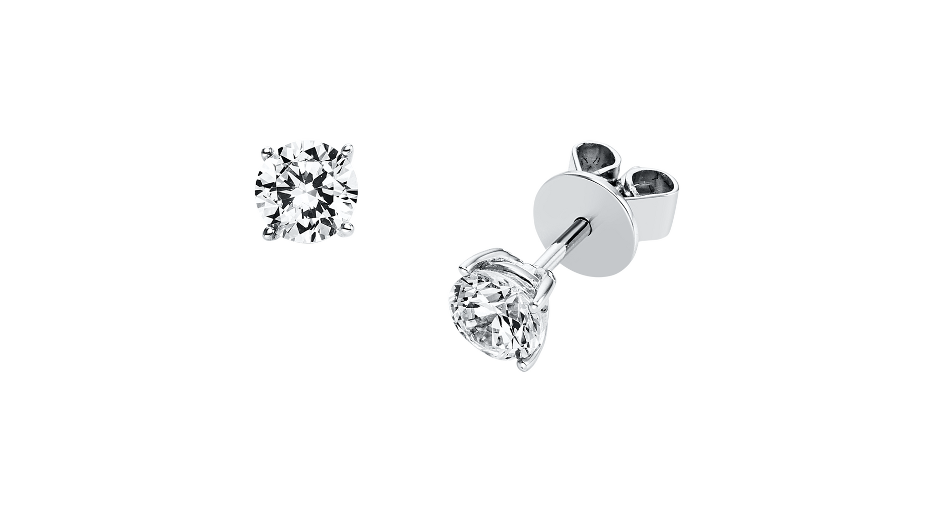 Brogle solitaire ear studs Julia up to 1 carat Brogle solitaire ear studs Julia up to 1 carat